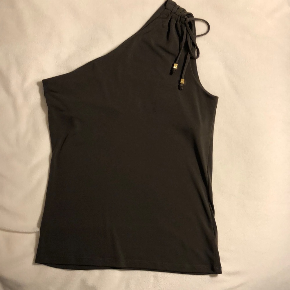 Michael Kors Olive Green Off The Shoulder